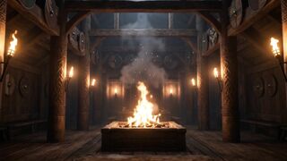 EPIC VIKING MUSIC | Hall of the Shieldmaidens – Dark Nordic Folk & War Horns (Ambient)