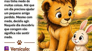 THE LITTLE LION WHO DIDN'T THINK HE WAS BRAVE | 자신이 용감하다고 생각하지 않았던 작은 사자