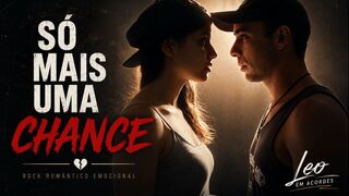 Antes do fim, me deixa provar que ainda podemos dar certo...- SÓ MAIS UMA CHANCE (Rock Romântico) | Léo em Acordes