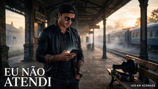 A tela acendeu, o seu nome brilhou, mas eu preferi o silêncio.. - EU NÃO ATENDI (Rock Romântico) | Léo em Acordes