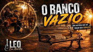 "Onde a gente sentava pra conversar, hoje só sobrou a saudade..." - O BANCO VAZIO (Rock Romântico) | Léo em Acordes