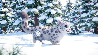 Leopardo da neve