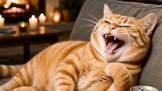 gato comendo