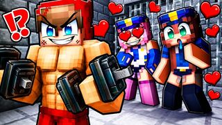 Body💪building to Rizz😍POLICE GIRLS.. (Minecraft)