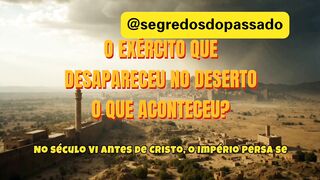 O Exército que Desapareceu Misteriosamente no Deserto