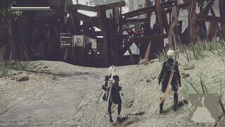 NieR Automata (PS5 Pro) 4K 60FPS HDR Gameplay - (Full Game) (A&B Ending)_105.mp4