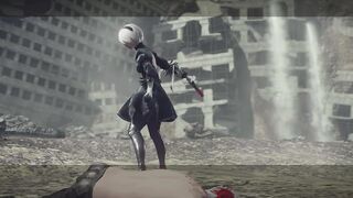 NieR Automata (PS5 Pro) 4K 60FPS HDR Gameplay - (Full Game) (A&B Ending)_109.mp4
