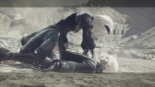 NieR Automata (PS5 Pro) 4K 60FPS HDR Gameplay - (Full Game) (A&B Ending)_110.mp4