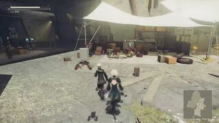 NieR Automata (PS5 Pro) 4K 60FPS HDR Gameplay - (Full Game) (A&B Ending)_127.mp4