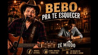 ZÉ MIÚDO – BEBO PRA ESQUECER | Música Sertaneja Brasileira