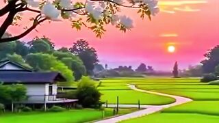 Beautiful Sunset & Peaceful Islamic Reminder 🌅 | Allah's Beautiful Creation