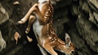 Baby Deer Fell Into a Deep Pit Filled With Venomous Snakes… 😱🦌🐍