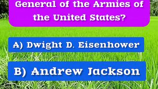 Which U.S. President was the only president to also hold the rank of General of the Armies of the United States?