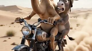 CAMEL AND DONKY RAJA