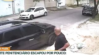 Policial penal sofre atentado a tiros