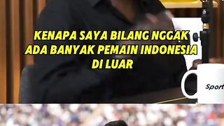 Pemain Indonesia gak punya mental buat main diluar #ezechielndoaussel #podcast #sepakbola #fyp