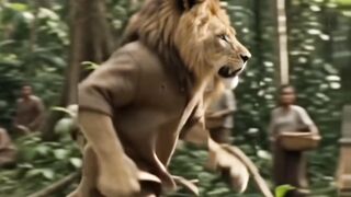🦁 The Food Chain Just Got Reversed! Humans Are Hunting Lions 😂
