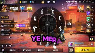 INSANE AGGRESSIVE GAMEPLAY 🔥 1v4 CLUTCHES & ONE TAP HEADSHOTS 😈 | Free Fire