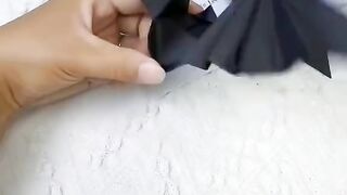 Cute paper bat toy