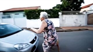 This 80-Year-Old Grandpa Challenged a Young Man to a Dance Battle