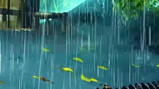 Sono Profundo em 3 Minutos 🌧️ Chuva Forte e Trovões Retumbantes no Telhado de Zinco