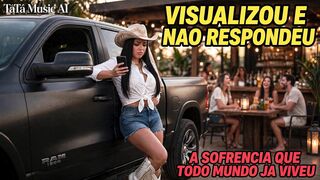 VISUALIZOU E NÃO RESPONDEU - TáTá Music AI | Sofrência