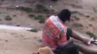 He died, but he's doing fine. Funny video of drunk men falling down.