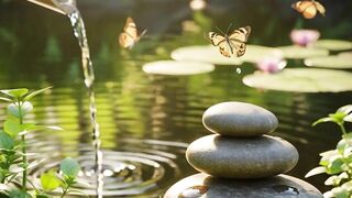 Relaxing Nature Sounds – Bamboo Water Therapy 💧 #relaxing #watersounds #relax