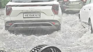 Waterlogging in Kolkata during Monsoon
