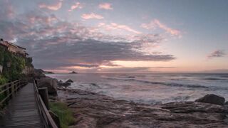Sunrise Sunset Sky Clouds Time Lapse Landscapes