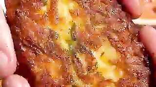 Crispy garlic parmesan hash browns
