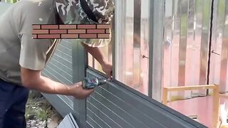 Thermal Insulation! Waterproof & Moisture-proof! Metal Carved Panel – No Disassembly, Direct Install