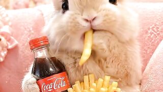eating french fries🍟