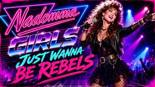 🎤🔥 Nadomma – Girls Just Wanna Be Rebels | The Ultimate 80s Rebel Anthem!