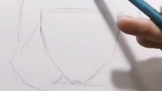 Girl Hairs Art| Hair Sketch