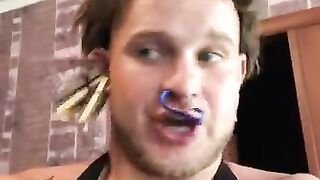TATTOO SALON (funny video, humor, jokes, neighing, laughter).