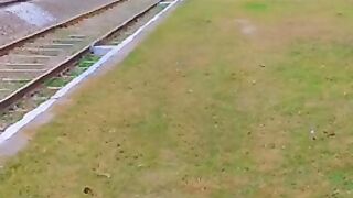 Beautiful track of railway