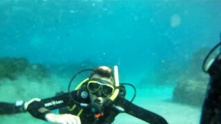 Scuba diving