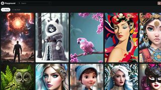 1000 AI Images per Day - Free for Commercial usage with PlayGroundAI(1080P_HD)