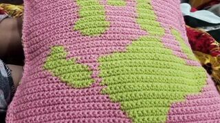 Chrochet Born baby top with Botties
