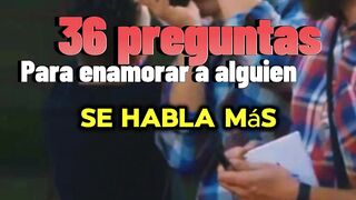 36 PREGUNTAS que hacen que se ENAMORE/ PREGUNTA 2
