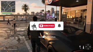 GTA 6 Sunset Drive 🔥 | Insane Graphics! #Shorts