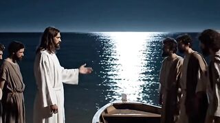JESUS E A PESCA MILAGROSA - Lucas 5:1:11