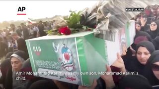 Iran holds funeral for victims of strike on wedding