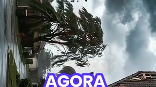 O que acontece se um VENDAVAL forte atingir sua casa? ⚠️🌪️ #Shorts