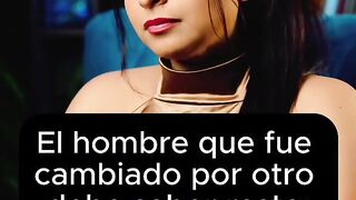 El hombre cambiado por otro se va agradecido.