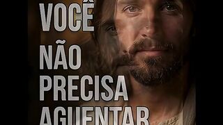VOCÊ ESTÁ TENTANDO AGUENTAR TUDO SOZINHO? 🙏 JESUS ESTÁ COM VOCÊ