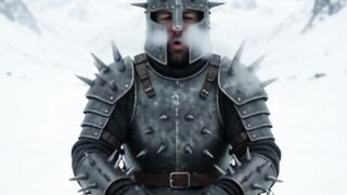 Attack: 4 Wolves vs. Spiked Steel Armor 🐺⚔️