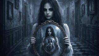 The girl in the mirror