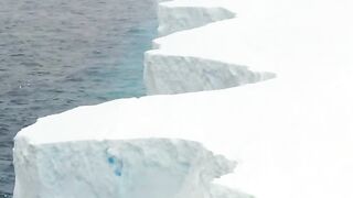 THE WORLD'S LARGEST ICEBERG